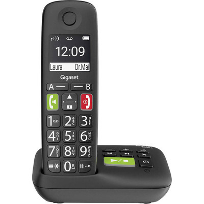 Product Ασύρματο Τηλέφωνο Gigaset E290 A black base image
