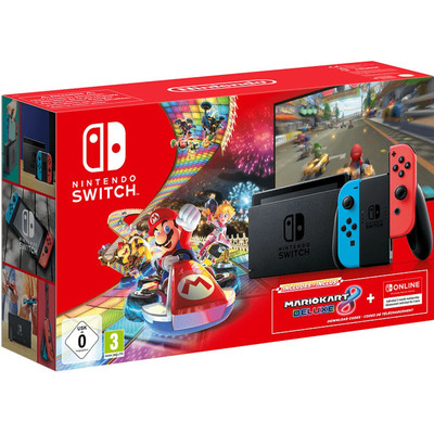 Product Κονσόλα Nintendo Switch Mario Kart 8 Deluxe Bundle red/blue base image