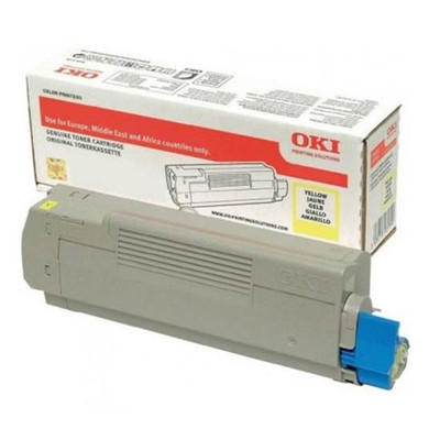Product Toner Oki yellow - original base image