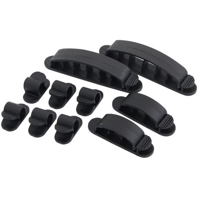 Product Σετ Τακτοποίησης Καλωδίων LogiLink fastening set 10 pieces / 3 versions, black base image