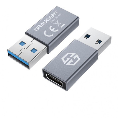 Product Αντάπτορας USB GrauGear 3.2Type-C to Type-A 10 Gbit/s retail base image