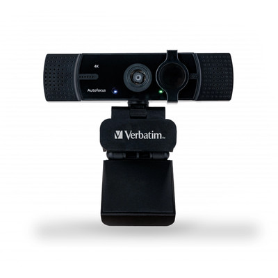 Product Webcam Verbatim AWC-03 UHD Dual Mic Autofokus Black base image