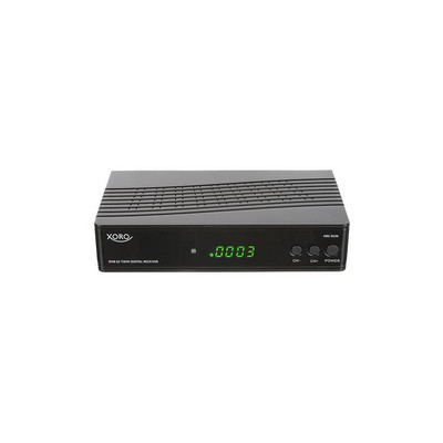 Product Δορυφορικός Αποκωδικοποιητής Xoro HRS 9194, Twin HD DVB-S2 black, PVR Ready base image