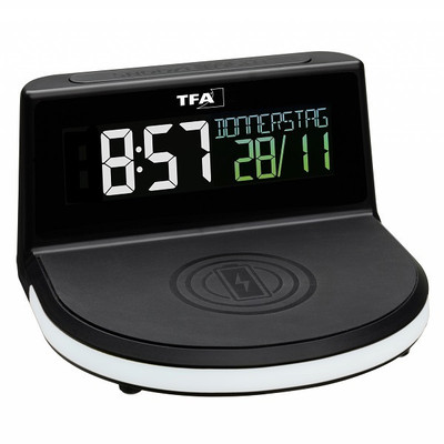 Product Ρολόι Ξυπνητήρι TFA 60.2028.01 Digital with. wireless Charger base image