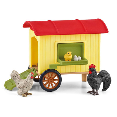 Product Μινιατούρα Schleich Farm World 42572 Mobile Chicken Coop base image