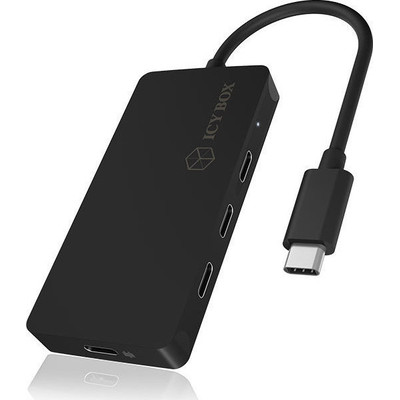 Product USB Hub Raidsonic ICY BOY IB-HUB1429-CPD 4 Port USB C base image