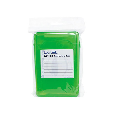 Product Θήκη Για Σκληρούς Δίσκους 3,5" Logilink Festplatten Schutz-Box green base image