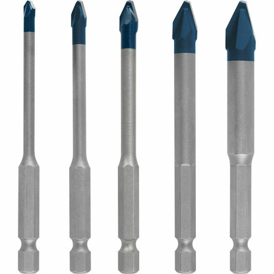 Product Τρυπάνια Bosch EXPERT HEX-9 HardCeramic Bits, 5pcs Set 4/5/6/8/10 base image