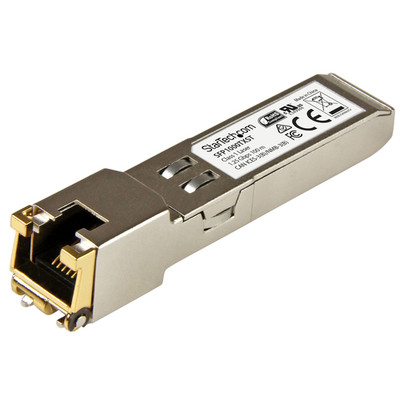 Product Tranceiver StarTech 1000BASE-TX SFP -RJ45 COPPER base image