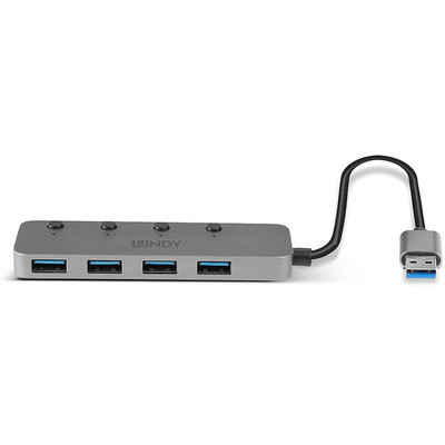 Product USB Hub Lindy 3.0 Active 4 Port base image