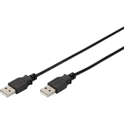 Product Καλώδιο USB Digitus 2.0 connection cable - Type-A (male)/ Type-A (male) - 1m base image