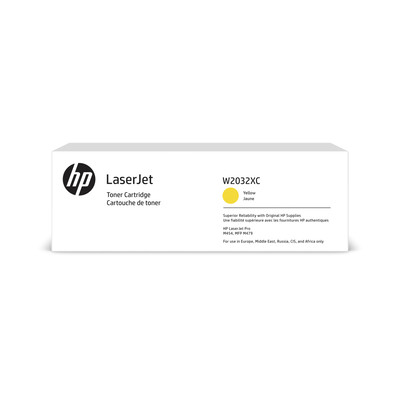 Product Toner HP Contract 415X Yellow (W2032XC) base image