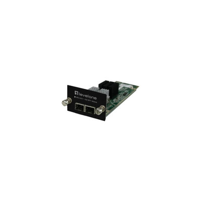 Product Module Switch LevelOne MDU-0211 2x 10G SFP+ f. GTL-2881 2882 base image