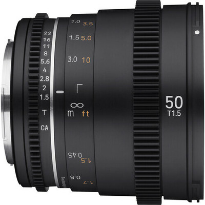 Product Φακός Φωτογραφικών Μηχανών Samyang MF 50mm T1,5 VDSLR MK2 Sony E base image