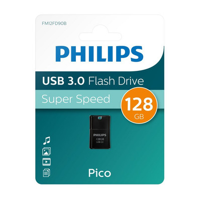 Product USB Flash 128GB Philips USB 3.0 Pico Edition Midnight Black base image