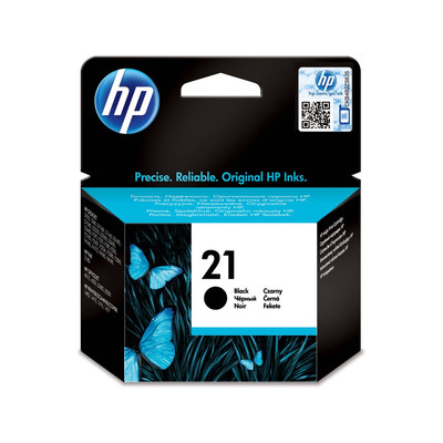Product Μελάνι HP C 9351 AE black No. 21 base image