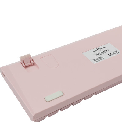 Product Πληκτρολόγιο Ενσύρματο White Shark Mechanical US Blue SWITCH WAKIZASHI Pink base image