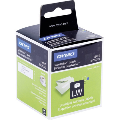 Product Ετικέτες για Εκτυπωτή Ετικετών Dymo Address 99010 89mm x 28mm / 2 x 130 base image