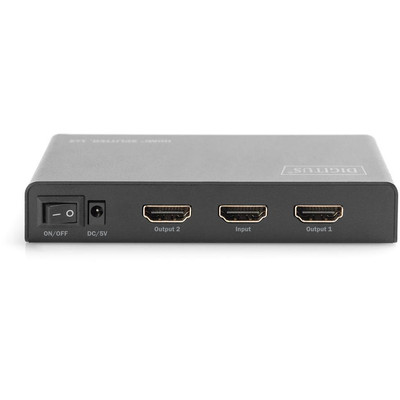 Product HDMI Splitter DIGITUS, 1x2, 4K / 60 Hz with downscaler base image