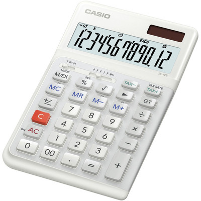 Product Αριθμομηχανή Casio JE-12E-WE base image