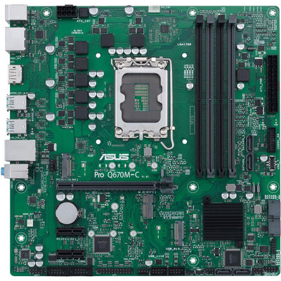 Product Motherboard Asus PRO Q670M-C-CSM (Intel,1700,DDR5,mATX) base image