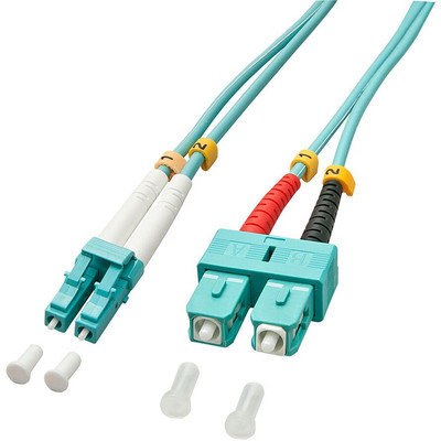 Product Καλώδιο Οπτικής Ίνας Lindy LWL LC/SC OM3 2m 50/125?m Multimode base image