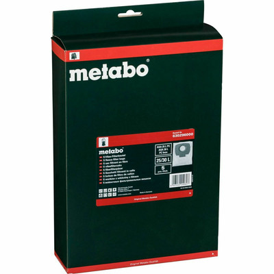Product Σακούλες Για Ηλεκτρική Σκούπα Metabo 5 Fleece Filter 25 l base image
