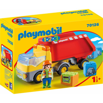 Product Playmobil 1.2.3 - Dump Truck (70126) base image