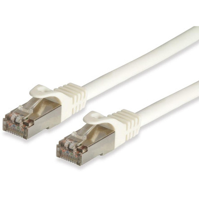 Product Καλώδιο Δικτύου Equip Cat6A S/FTP 2xRJ45 0.50m White Cat7ProLSZH base image