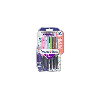 Product Μαρκαδόροι 1x6 Paper Mate Flair Metallic Felt Tip Pens M 0,7 mm base image