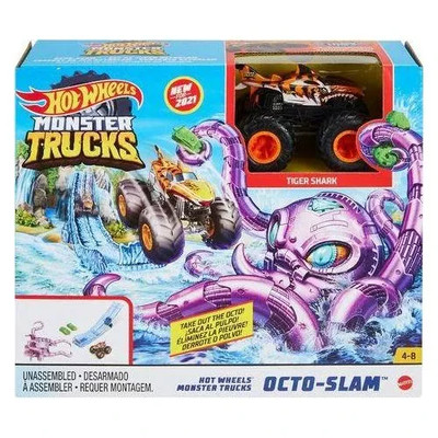 Product Πίστα Mattel Hot Wheels Monster Trucks: Octo-Slam Playset (GYL11) base image