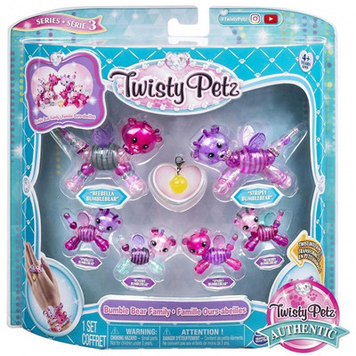 Product Twisty Petz: Βραχιολοζωάκια Οικογενειακή Συσκευασία - Bumble Bear Family (20116332) base image