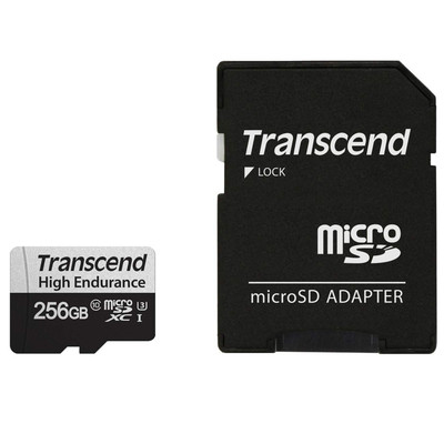 Product Κάρτα Μνήμης microSDXC 256GB Transcend 350V Class 10 UHS-I U1 base image