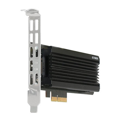 Product Controller PCIe IcyDock M.2 NVMe SSD to Card with heats base image
