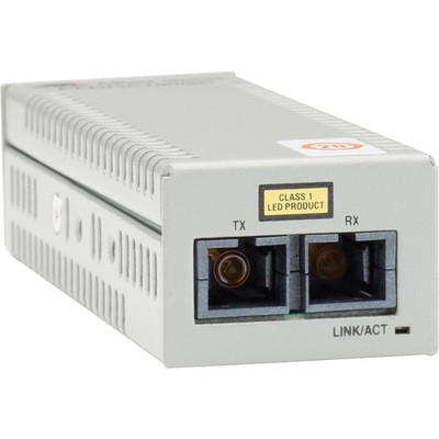Product Media Converter Allied Telesis Desk MINI MC 100TX TO 100FX SC base image