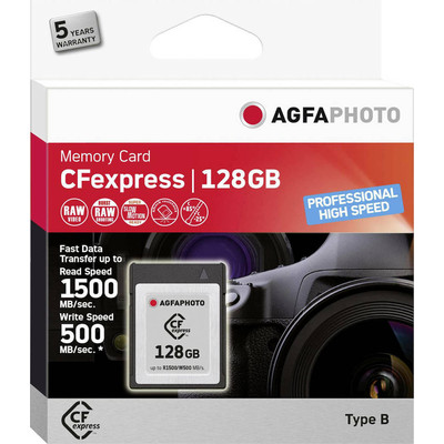 Product Κάρτα Μνήμης CF AgfaPhoto Cfexpress 128GB Professional High Speed base image