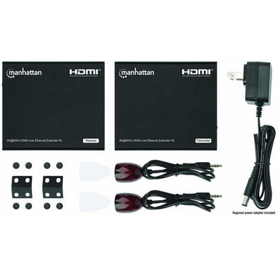 Product HDMI Extender Manhattan 4K@60Hz over Ethernet Set up to 70m base image