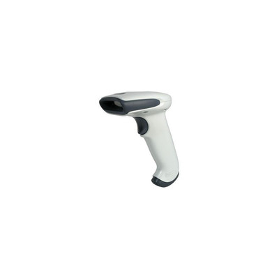 Product Barcode Scanner Honeywell Hyperion 1300g CCD USB Kit (Cable) white 1D base image