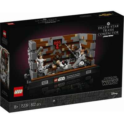 Product Lego Star Wars Death Star Trash Compactor  Diorama(75339) base image