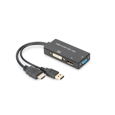 Product Αντάπτορας USB Digitus HDMI 3in1 Adapter / Converter base image
