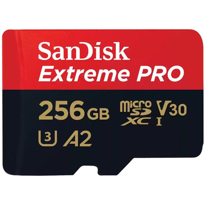 Product Κάρτα Μνήμης MicroSD 256GB SanDisk Extreme Pro SDXC inkl. Adapt base image