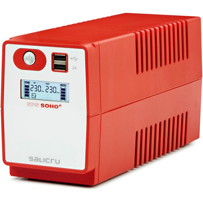 Product UPS Salicru SPS 850 SOHO+,Line Int,850VA/480W,USB,LCD,Shucko base image