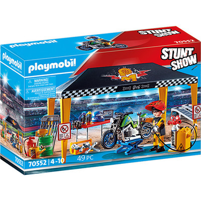 Product Playmobil Stuntshow - Service Tent (70552) base image