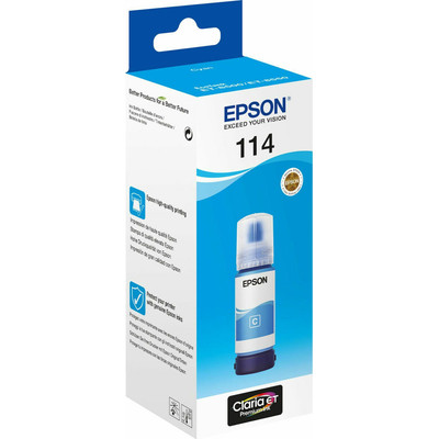 Product Μελάνι Epson EcoTank cyan T 114 70 ml T 07B2 base image