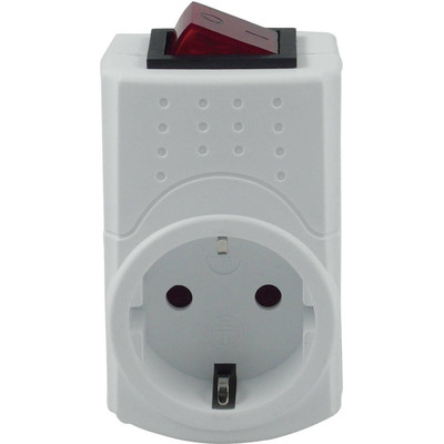 Product Μονόπριζο REV adapter plug w. switch base image