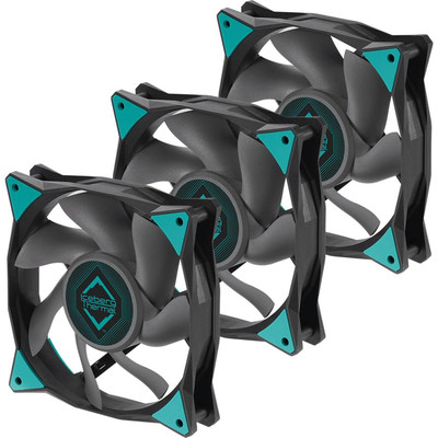 Product Case Fan 12cm Iceberg Thermal IceGALE Xtra - Black (3-pack) base image