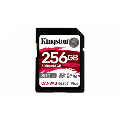 Product Κάρτα Μνήμης SDXC 256GB Kingston Canvas React Plus - UHS-II base image