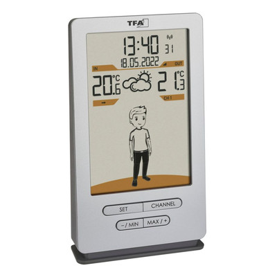 Product Μετεωρολογικός Σταθμός TFA 35.1166.54 WEATHER JACK Wireless base image