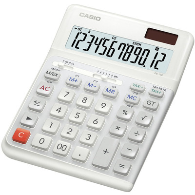 Product Αριθμομηχανή Casio DE-12E-WE base image