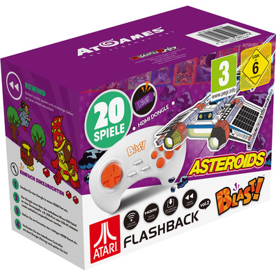 Product Κονσόλα Millennium AT Games ATARI Flashback Blast / Asteroids 20 Games base image